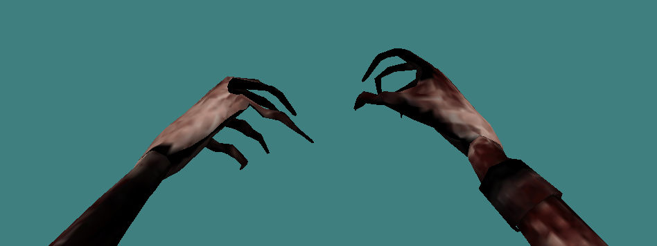 Zombie Knife #250 - clean zombie hands/claws viewmodel preview