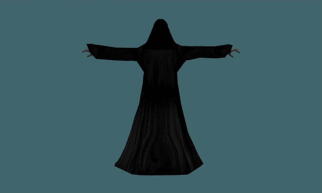 Darth Sidius - Human Model - back - GoldSrc Studio preview