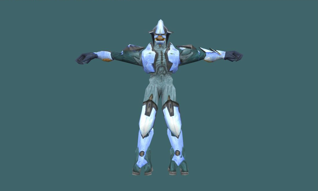 Halo player model — arctic — Human Model - front - GoldSrc Studio preview