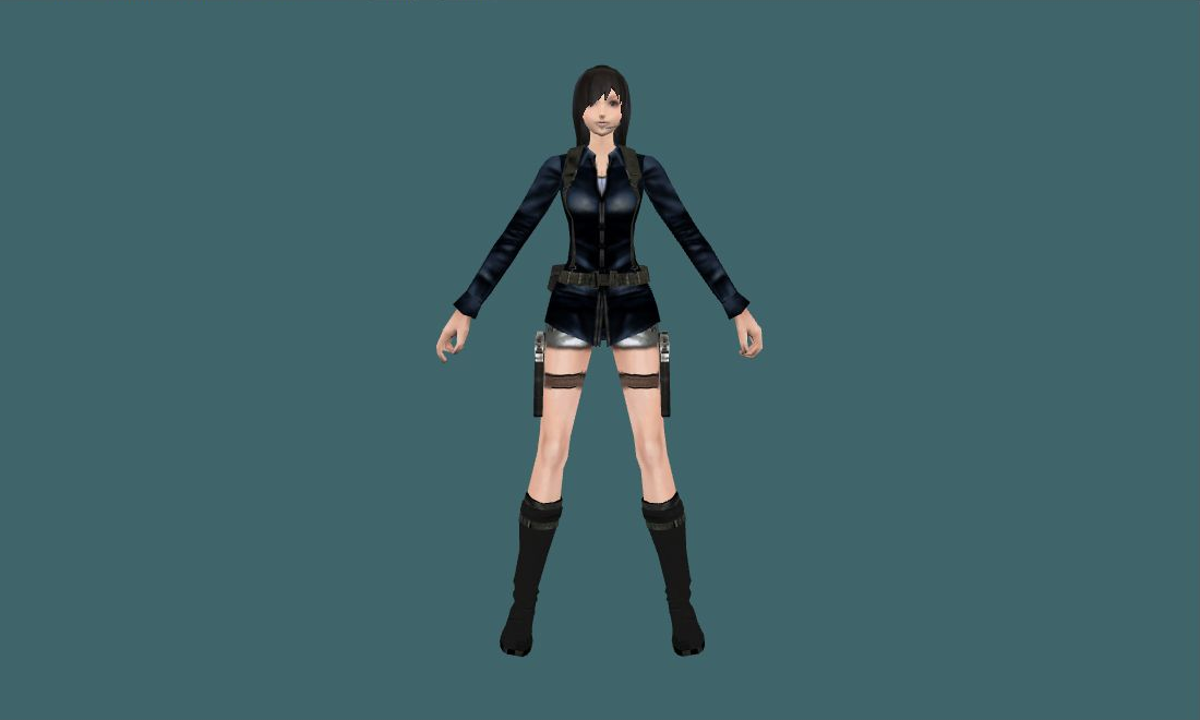 Shua — Human Model - front - GoldSrc Studio preview