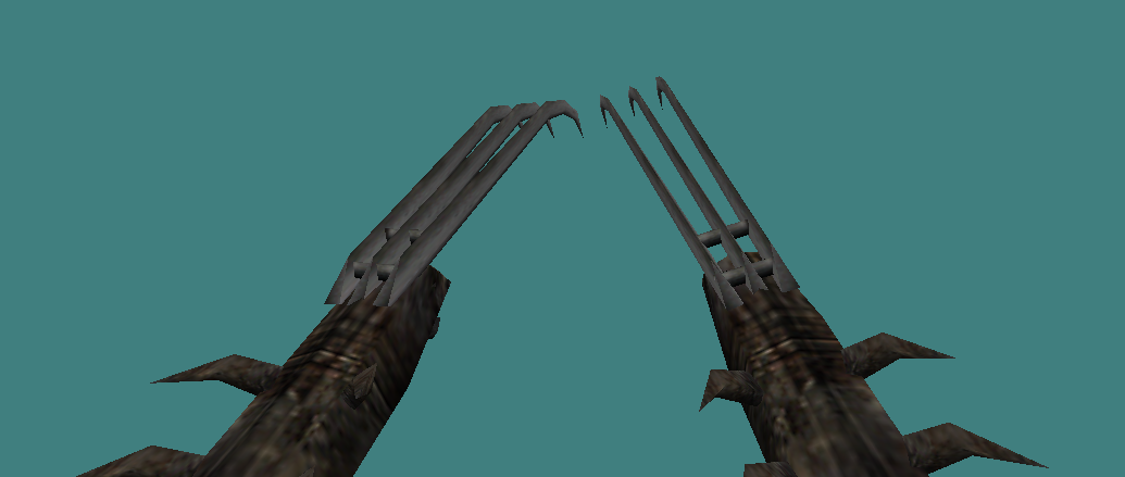 Zombie Knife #252 - clean zombie hands/claws viewmodel preview