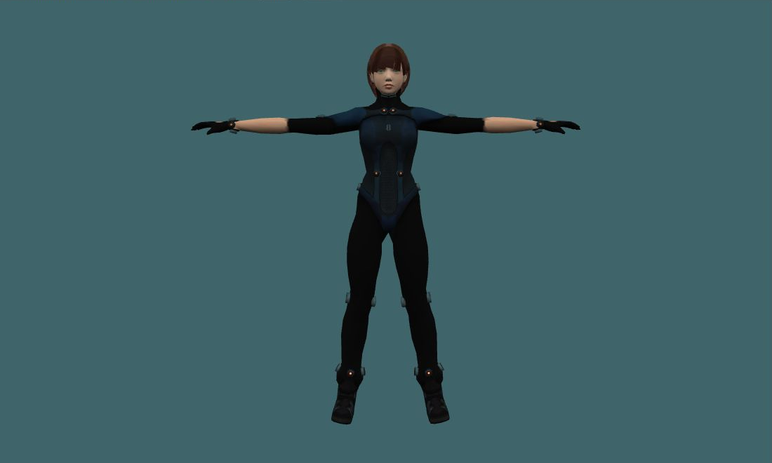Combine Korin - Human Model - front - GoldSrc Studio preview