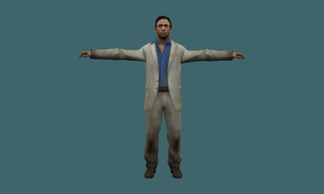 Nick - Human Model - front - GoldSrc Studio preview