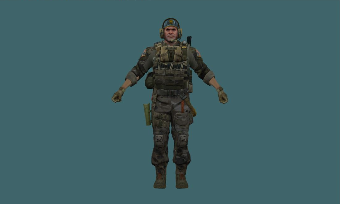 st6_ricksaw — st6_ricksaw — Human Model - front - GoldSrc Studio preview