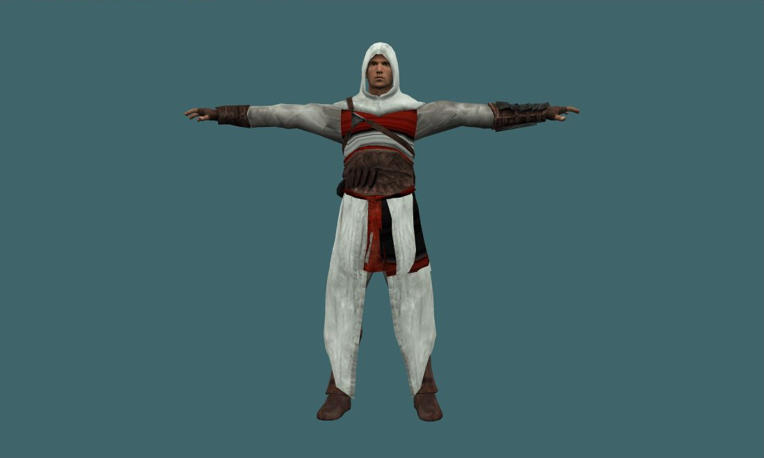 Altair - Human Model - front - GoldSrc Studio preview