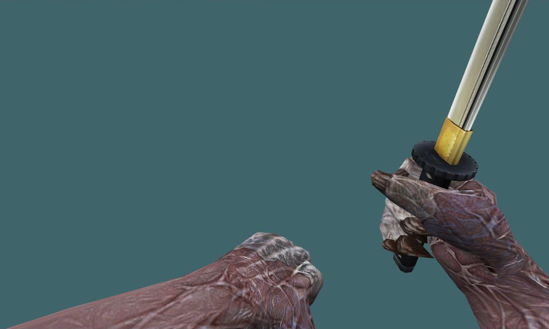 Nemesis Katana - Zombie Hands — photo 1
