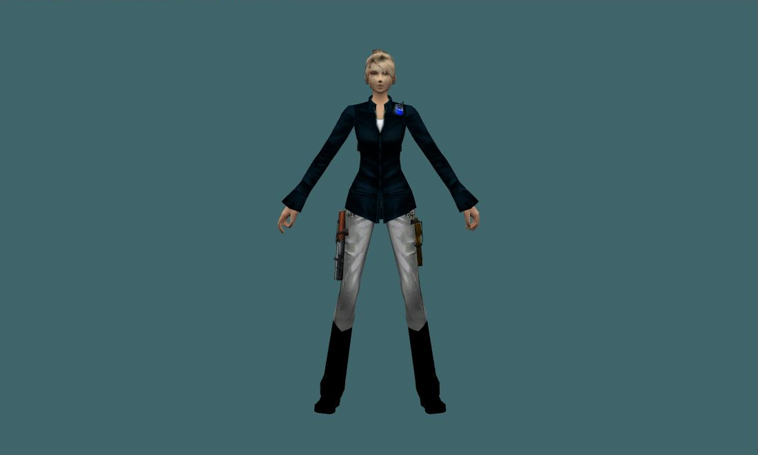 Cat Ranger - Human Model - front - GoldSrc Studio preview