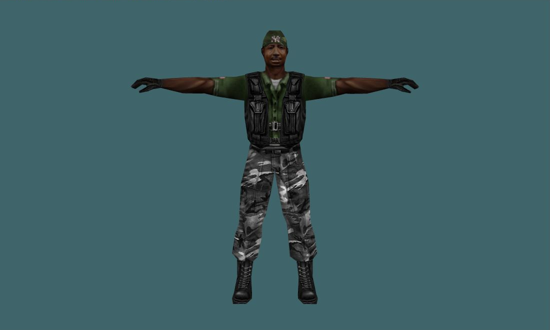 arctic — Human Model - front - GoldSrc Studio preview