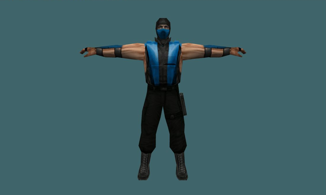 GIGN (Subzero) - Human Model - front - GoldSrc Studio preview