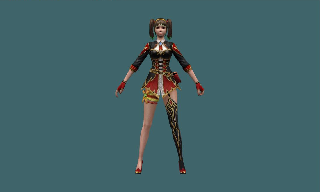 Yuri (Transcendent) - Human Model - front - GoldSrc Studio preview
