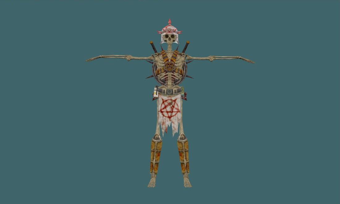 Warrior Skeleton — Zombie — photo 1