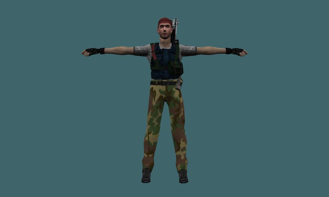 Joseff Frost - Human Model - front - GoldSrc Studio preview