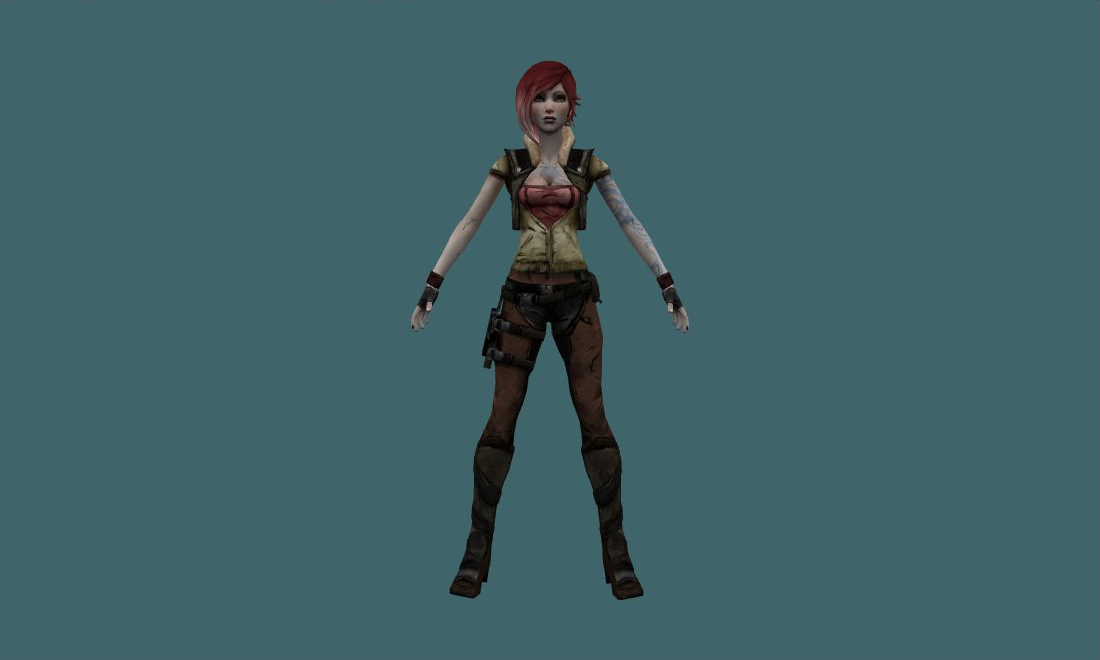 Lilith - Human Model - front - GoldSrc Studio preview