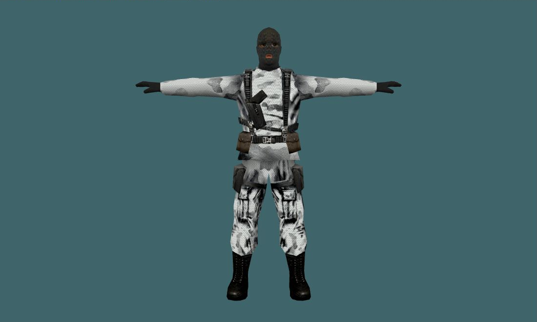 arctic — Human Model - front - GoldSrc Studio preview