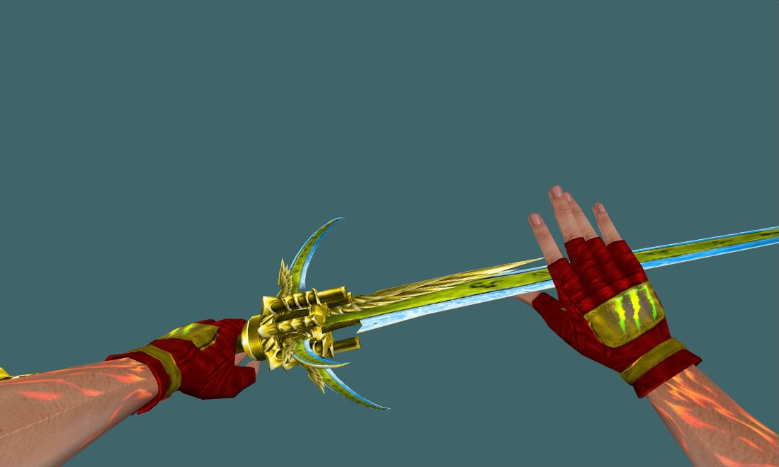 Thanatos-8 Gold — Human Melee — photo 2