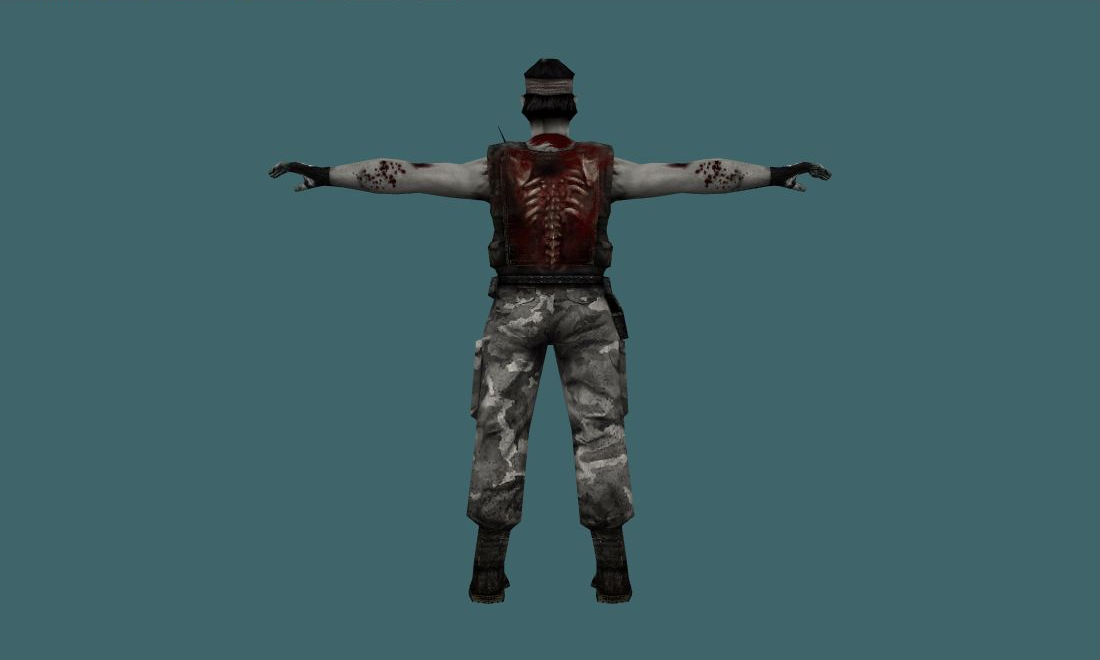 Terrorist Zombies — Guerilla — Human Model — photo 2
