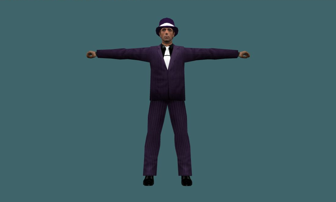 Al Pachino - Human Model - front - GoldSrc Studio preview