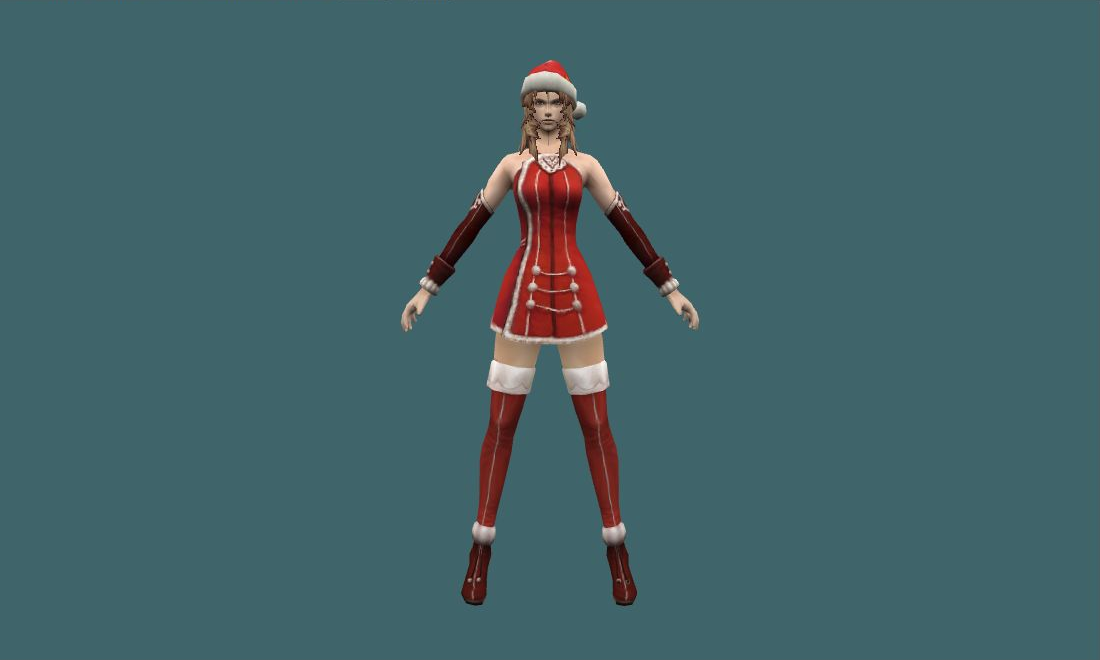 snowgirl_t - Human Model - front - GoldSrc Studio preview