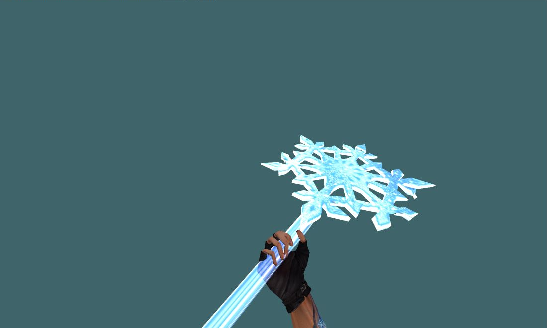 Snow Staff — Human Melee — photo 1