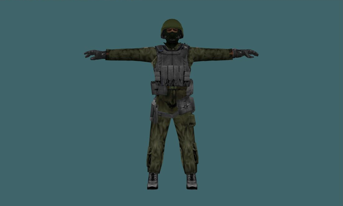 CS HD Players Pack — urban — Human Model — photo 1