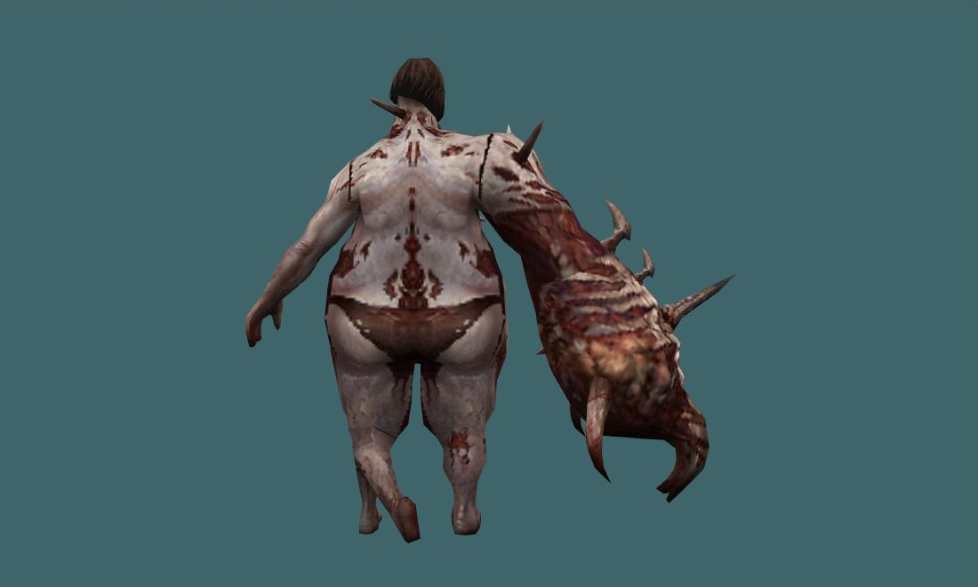 Hive Zm - Zombie - back - GoldSrc Studio preview