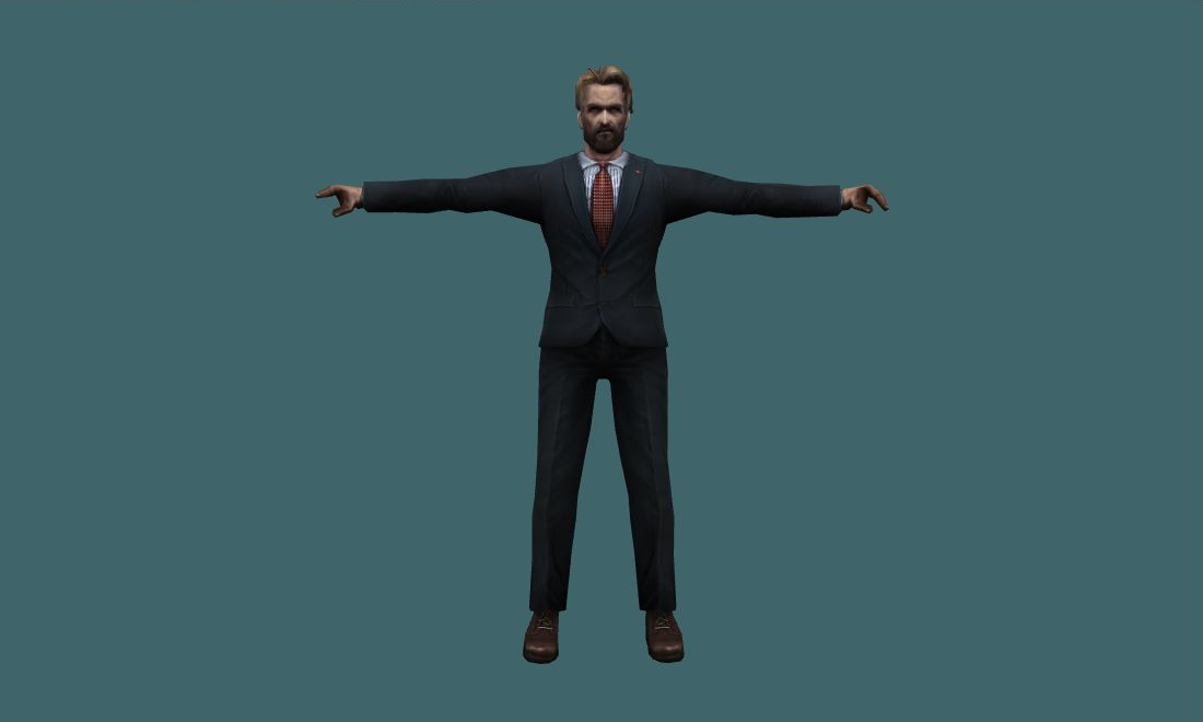 Dr. Rex - Human Model - front - GoldSrc Studio preview