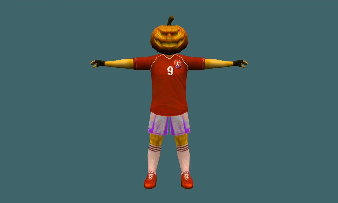Ghost Halloween - Human Model - front - GoldSrc Studio preview