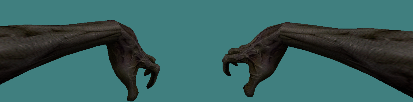 Zombie Knife #244 - clean zombie hands/claws viewmodel preview