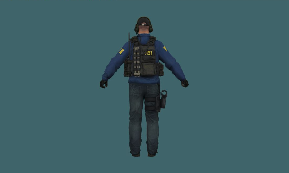 gign — gign — Human Model - back - GoldSrc Studio preview