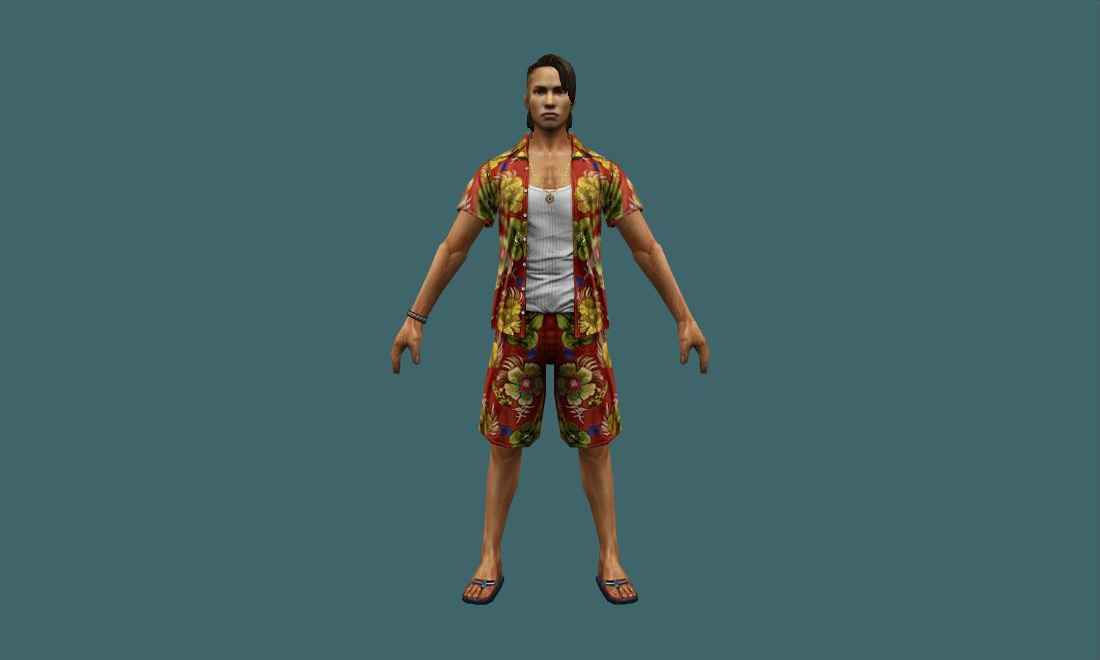 Yuwei - Human Model - front - GoldSrc Studio preview