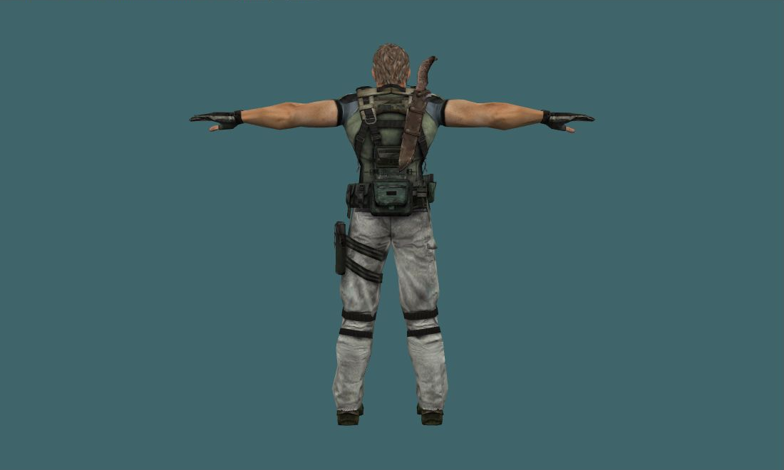 Resident Evil 5 Chris — Human Model — photo 2