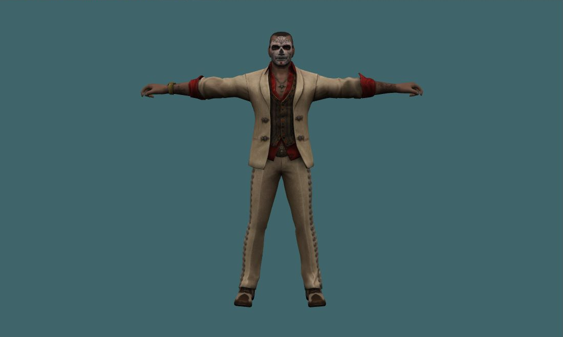 D-Fox - Human Model - front - GoldSrc Studio preview