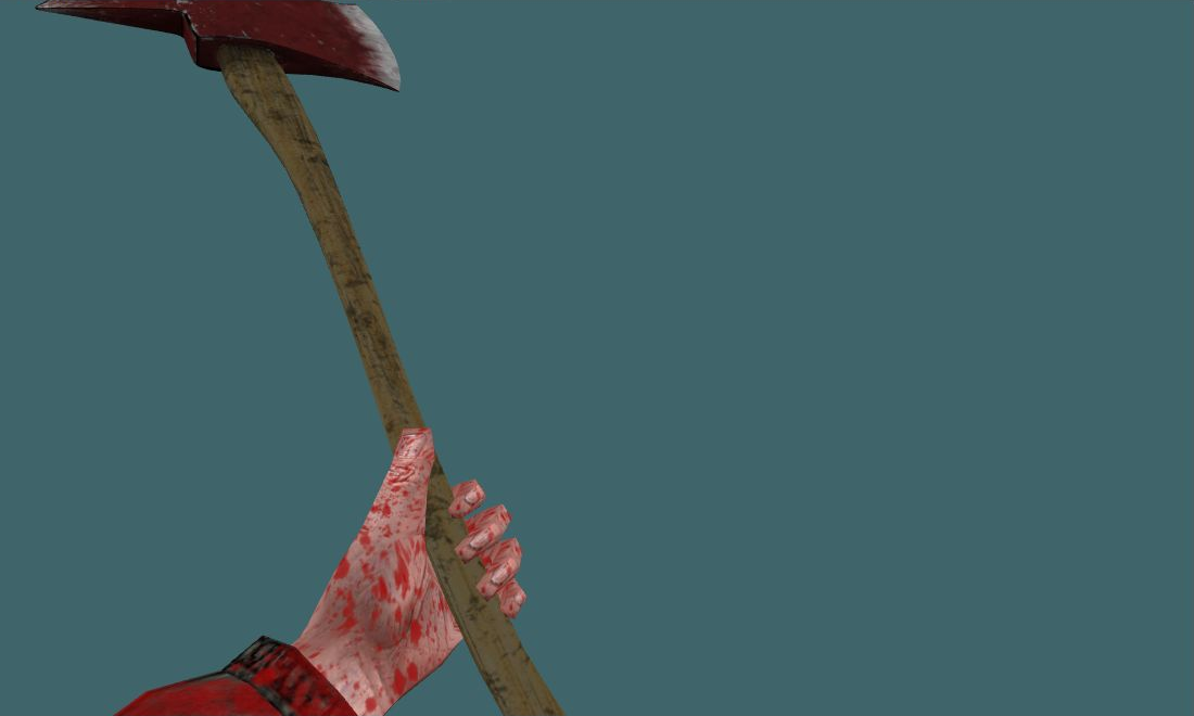 blood axe and spade v_axe — Human Melee — photo 1
