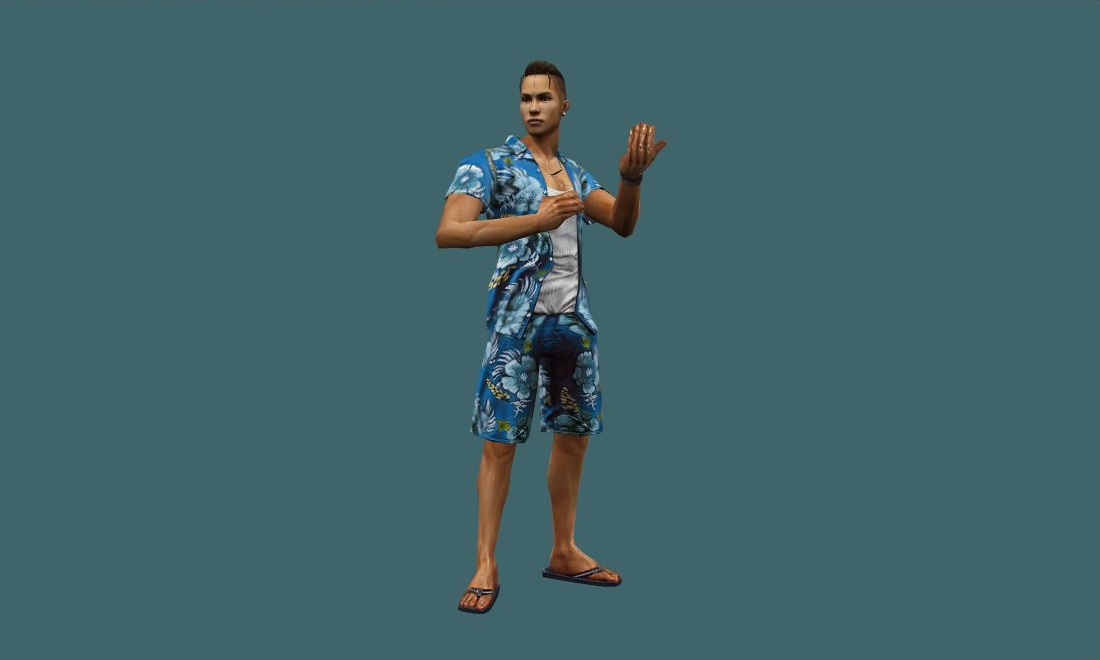 IAN - Human Model - front - GoldSrc Studio preview