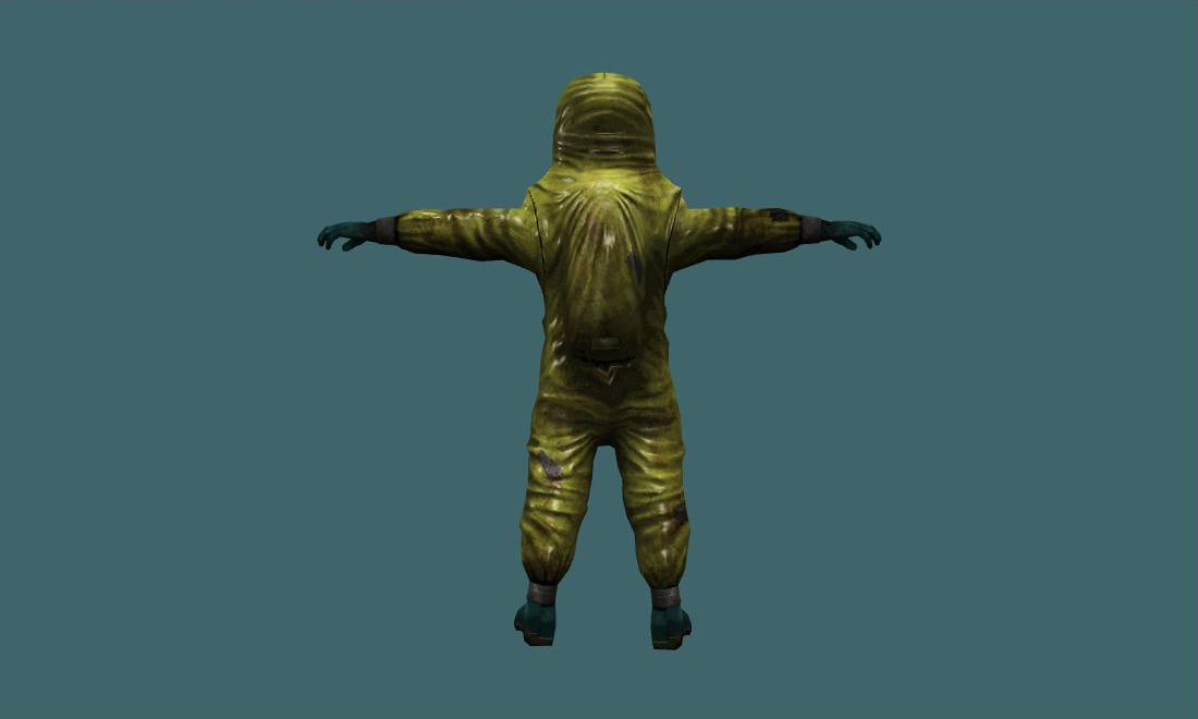 hazmat — Human Model - back - GoldSrc Studio preview