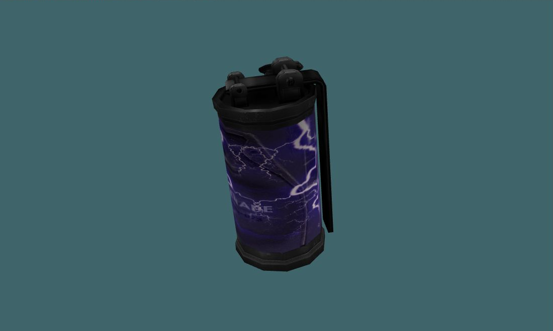 Blue Grenade - Human Grenade - Grenade-only original model preview