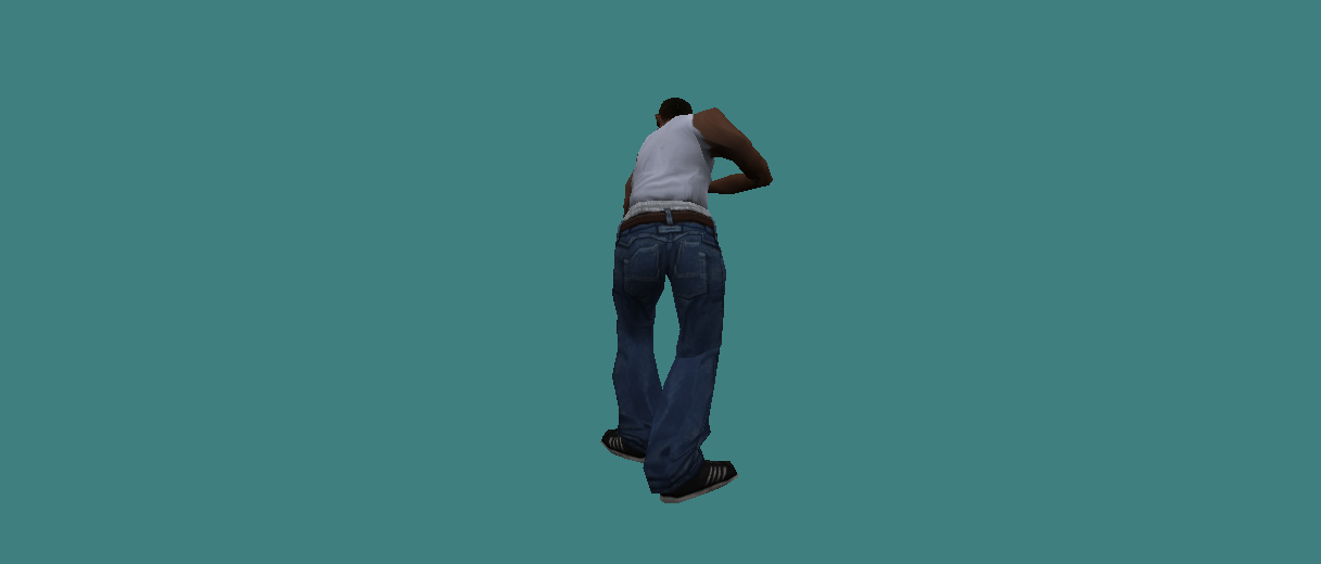 Carl Johnson (CJ) - rear viewer preview