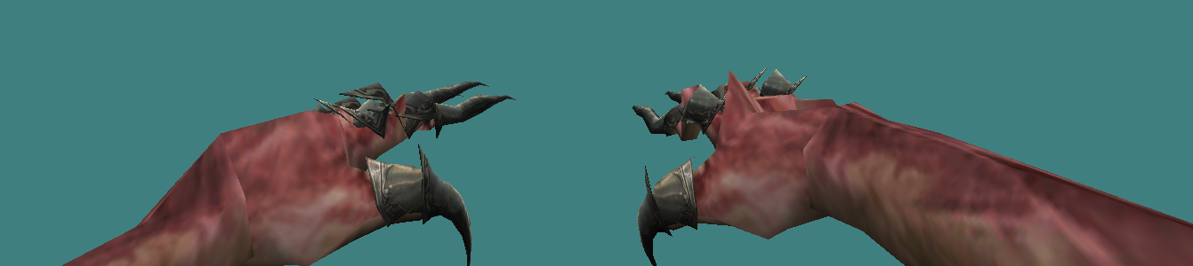 Zombie Knife #165 - clean zombie hands/claws viewmodel preview