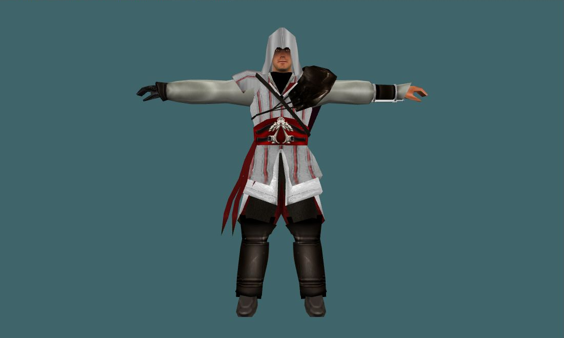 Assassin Ezio Auditore — Human Model — photo 1