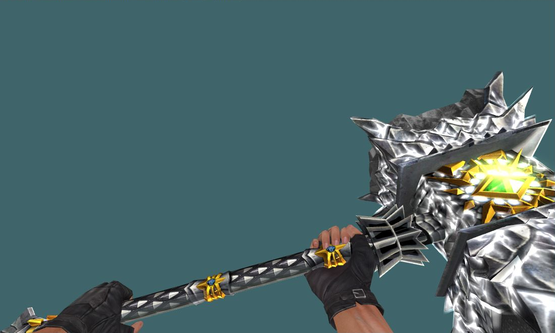 Hammer Storm — Human Melee - angled - GoldSrc Studio preview