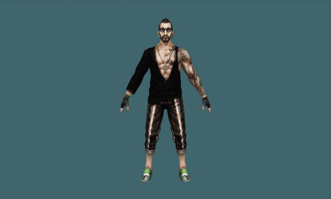 CSO Spade — Human Model - front - GoldSrc Studio preview