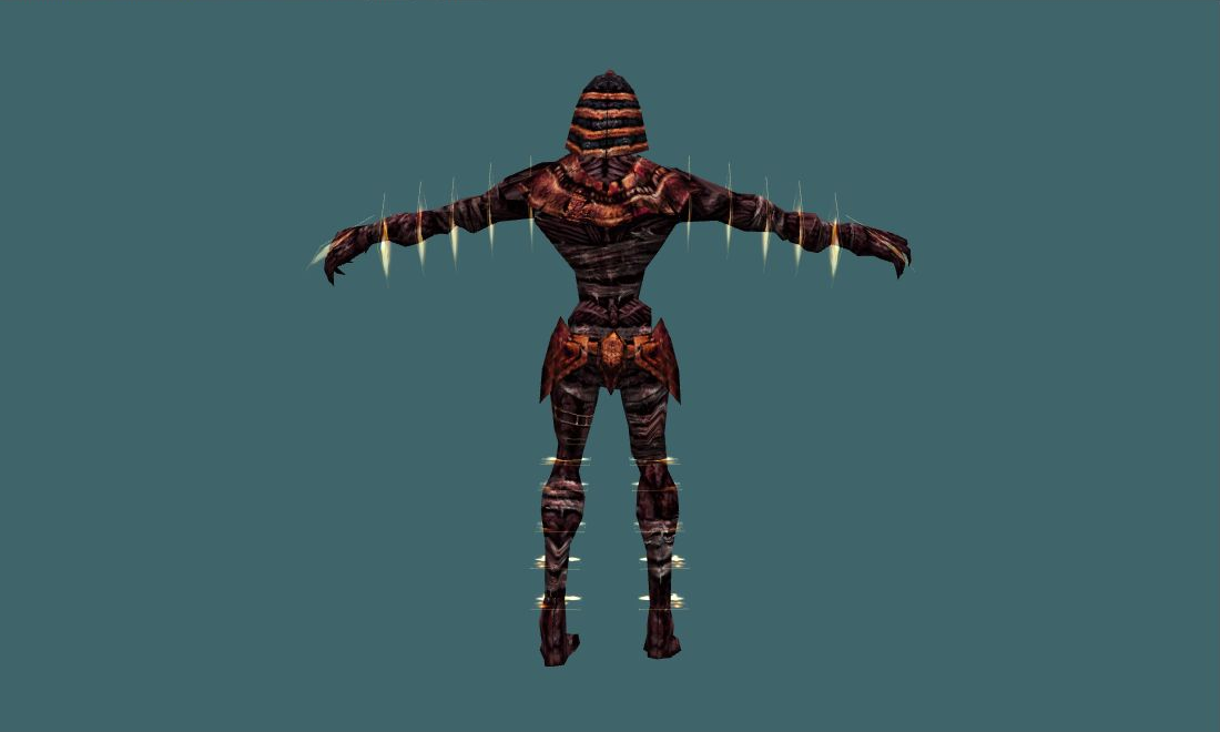 Mymmi (Fire) - Zombie - back - GoldSrc Studio preview