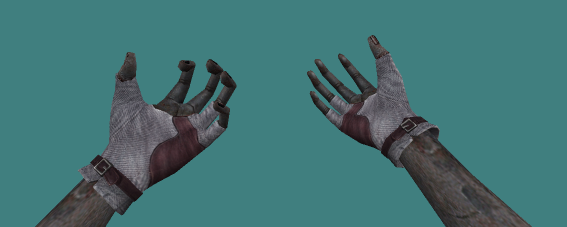 Zombie Knife #194 - clean zombie hands/claws viewmodel preview