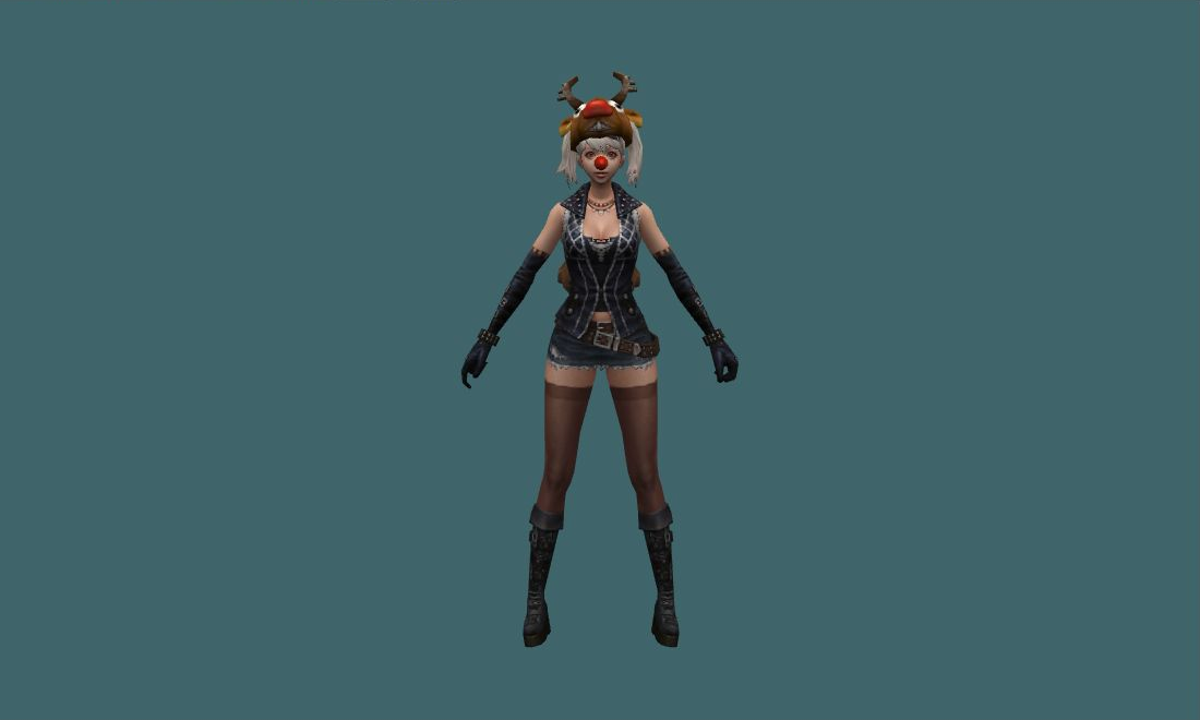 Pirate Xmas - Human Model - front - GoldSrc Studio preview