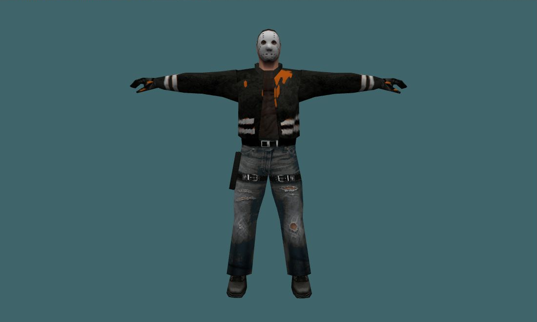 Jason New - Human Model - front - GoldSrc Studio preview