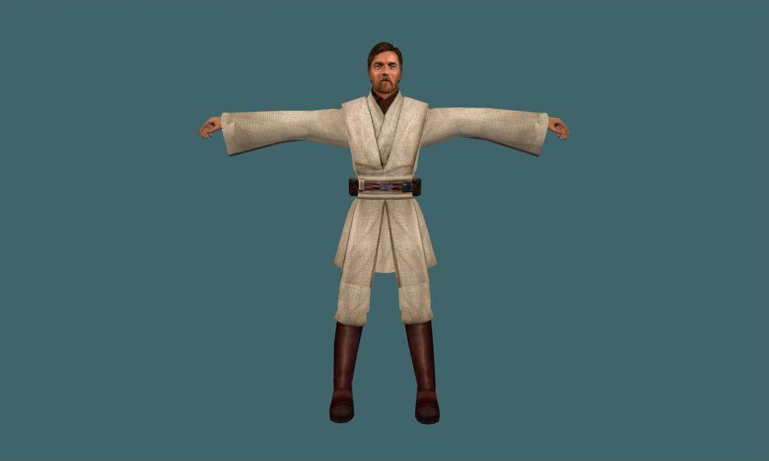 Star Wars Obiwan Kenobi (Mid) — Human Model — photo 1