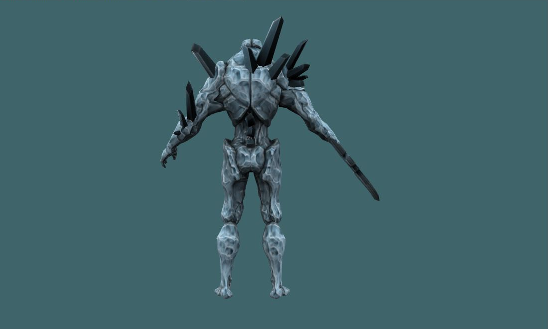 Scrake - Zombie - back - GoldSrc Studio preview