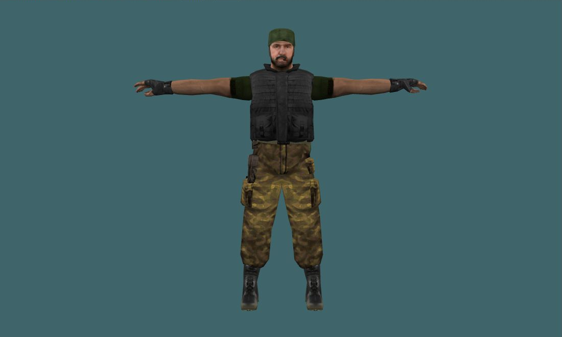 CS HD Players Pack — guerilla — Human Model — photo 1
