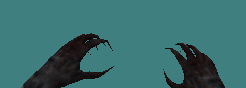 Zombie Knife #184 - clean zombie hands/claws viewmodel preview