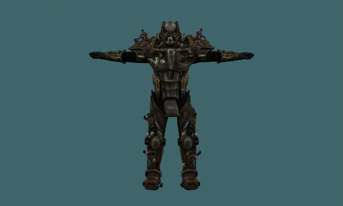 Tesla Power Armor - Human Model - front - GoldSrc Studio preview
